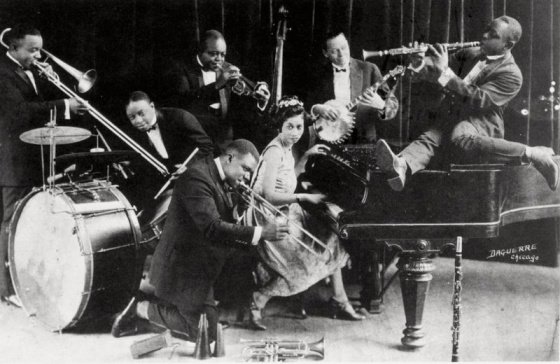 Den nya jazzmusiken blev mycket populär under 20-talet