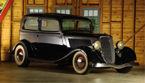 Personbilar blev allt vanligare under 20-talet